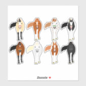 horse sticker set シール (シート)