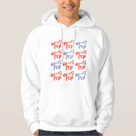 Horse Symbol Pattern Sweatshirt – Personality Gift パーカ