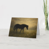 Horse Sympathy Card カード (正面)