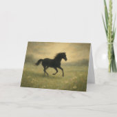 Horse Sympathy Card  カード (正面)