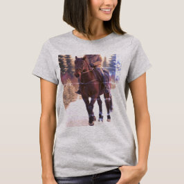 Horse Tシャツ(Image created by grok) Tシャツ