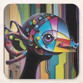 Horse Thief スクエアペーパーコースター (正面)