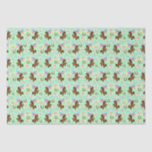 Horse Tissue Paper in Green 薄葉紙 (正面)