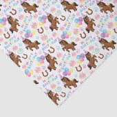 Horse Tissue Paper in White 薄葉紙 (詳細)