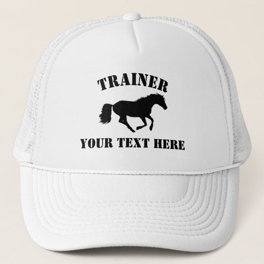 Horse trainer or stableyard キャップ (正面)