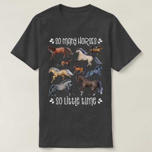 Horse Tshirt, Horse Lover , Equestrian Tee, Horse Tシャツ (デザイン正面)