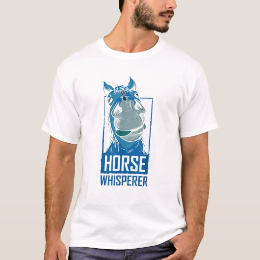 Horse Whisperer Equestrian Lover Rider Riding T Sh Tシャツ (正面)