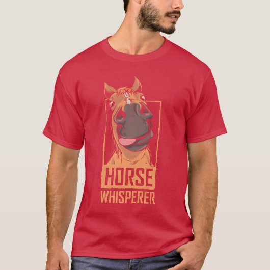 Horse Whisperer Riding Rider Lover Equestrian girl Tシャツ (正面)