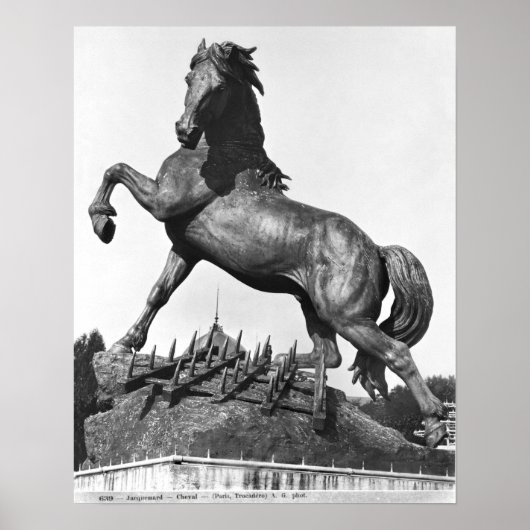 Horse with a harrow ポスター (正面)