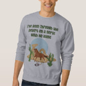 Horse With No Name Men's Sweatshirt スウェットシャツ (正面)