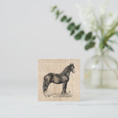 Horse with Script紙 エンクロージャーカード (スタンド正面)