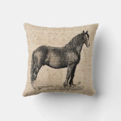 Horse with Script紙 クッション (裏面)