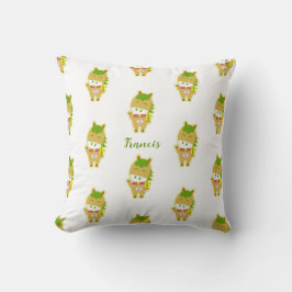 Horse Year Lucky Cute Personalized Throw Pillow クッション