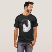 Horse Yin and Yang Tシャツ (正面フル)