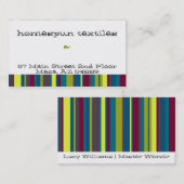 Horseblanket Colorbook 名刺 (正面/裏面)