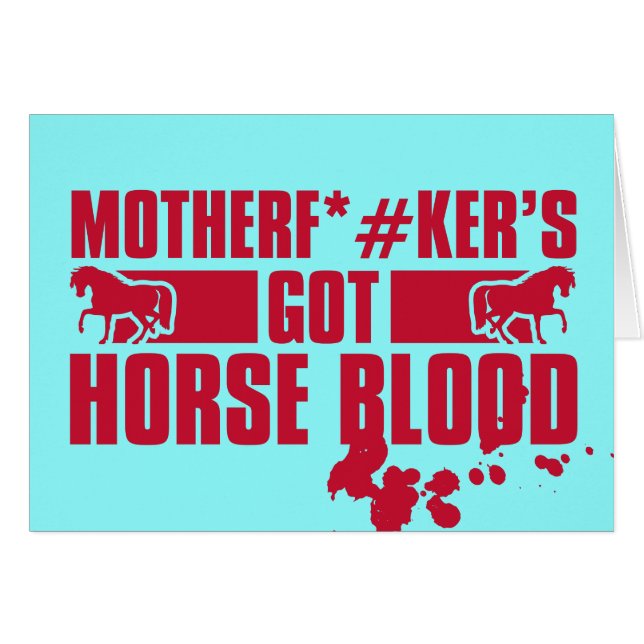 Horseblood (正面横)