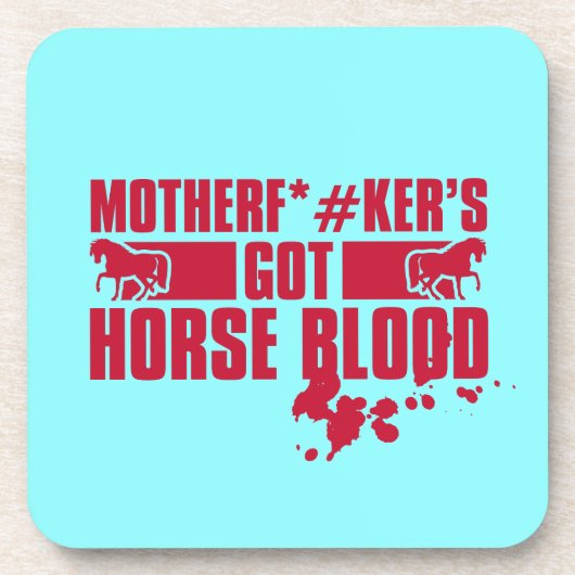 Horseblood コースター (正面)