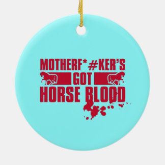 Horseblood セラミックオーナメント