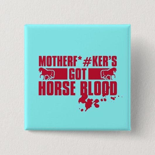 Horseblood 缶バッジ (正面)