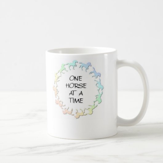 horsecirclelogo コーヒーマグカップ (右)