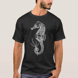 horsefish illustration gift tシャツ
