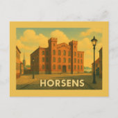 Horsens Denmark Harbor ポストカード (正面)