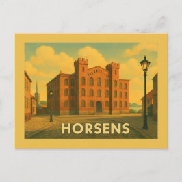 Horsens Denmark Harbor ポストカード