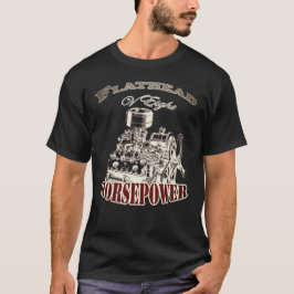 horsepower flathead tシャツ