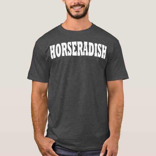 Horseradish Costume Halloween Tシャツ (正面)