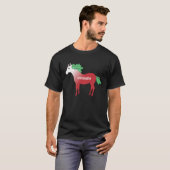 Horseradish Horse Whisperer Animal Farming Radish Tシャツ (正面フル)