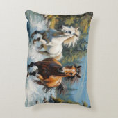 Horses    アクセントクッション (裏面(縦))