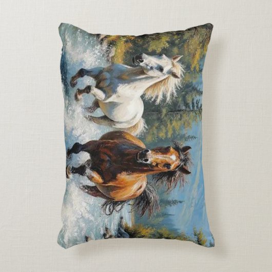 Horses    アクセントクッション (正面(垂直))