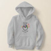 Horses Are In My DNA Kids Hoodie (レイダウン)
