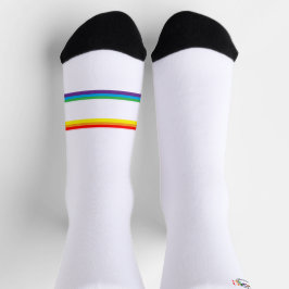 Horses Are In My DNA Rainbow Crew Socks ソックス