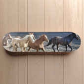 Horses Galloping in Surf Skateboard スケートボード