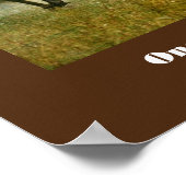 Horses Motivational Inspirational No Limits Quote ポスター (角)