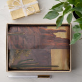 Horses Painted Desert Western Decoupage 薄葉紙 (ギフト)