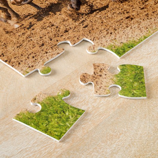 horses race ジグソーパズル (側面)