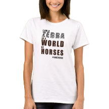 HORSES/RAREの病気の世界のシマウマ