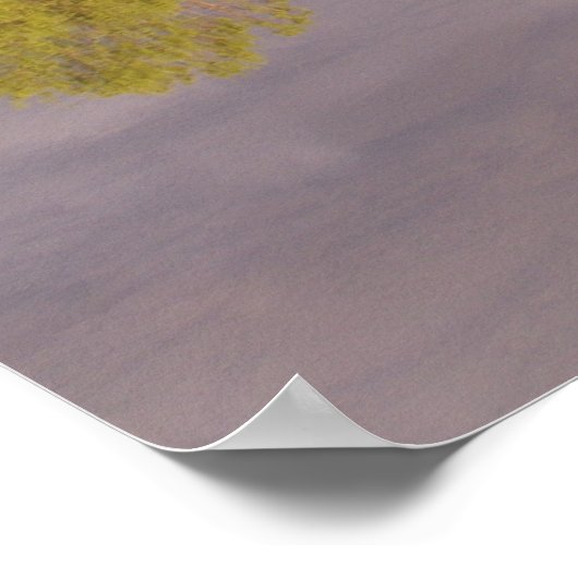 Horses reflected in small stream, Cades Cove, ポスター (角)