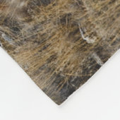 Horses Roaming the Hills フリースブランケット (角)