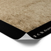 Horses Roped by Cowboys SD 1887 ポスター (角)