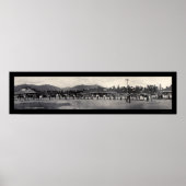 Horses Santa Anita写真1908 ポスター (正面)