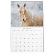 Horses Unbridled Wildlife Photography Custom Year カレンダー (1月 2026)