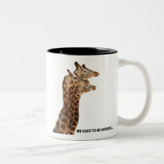 horses_ZがあるGiraffes_used ツートーンマグカップ