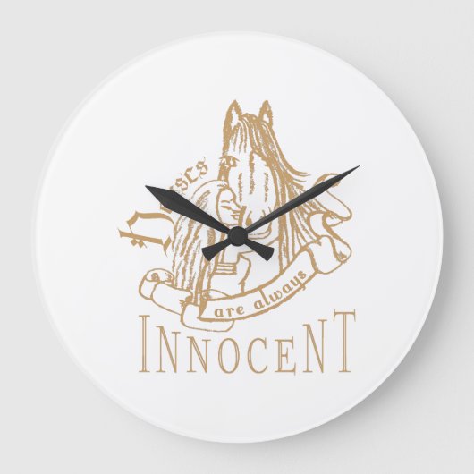HorsesAreInnocent – 時計 (正面)