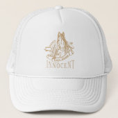 HorsesAreInnocent - Trucker Hat キャップ (正面)