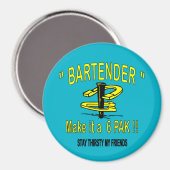 HorseShoeピッチング3"ラウンドマグネット マグネット (正面/裏面)