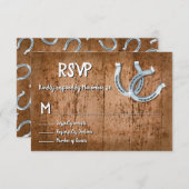 Horseshoe 素朴 Lucky in love RSVP (正面/裏面)