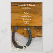 Horseshoe and Pearls Country Barnのメ結婚ニュー (正面)